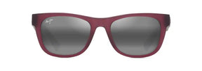 Maui Jim Kaulike Sunglasses - Matte Transparent Fuchsia Sunglasses 