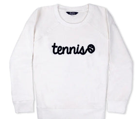 Women's Ame & Lulu Stitched Tennis Sweatshirt Women's Clothing 