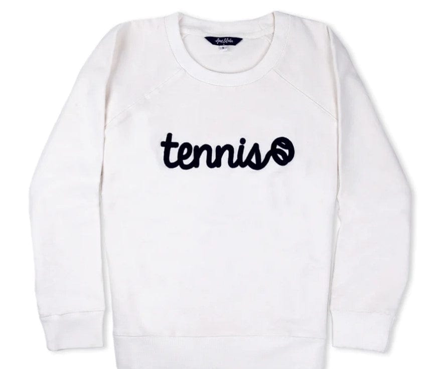 Women's Ame & Lulu Stitched Tennis Sweatshirt Women's Clothing 