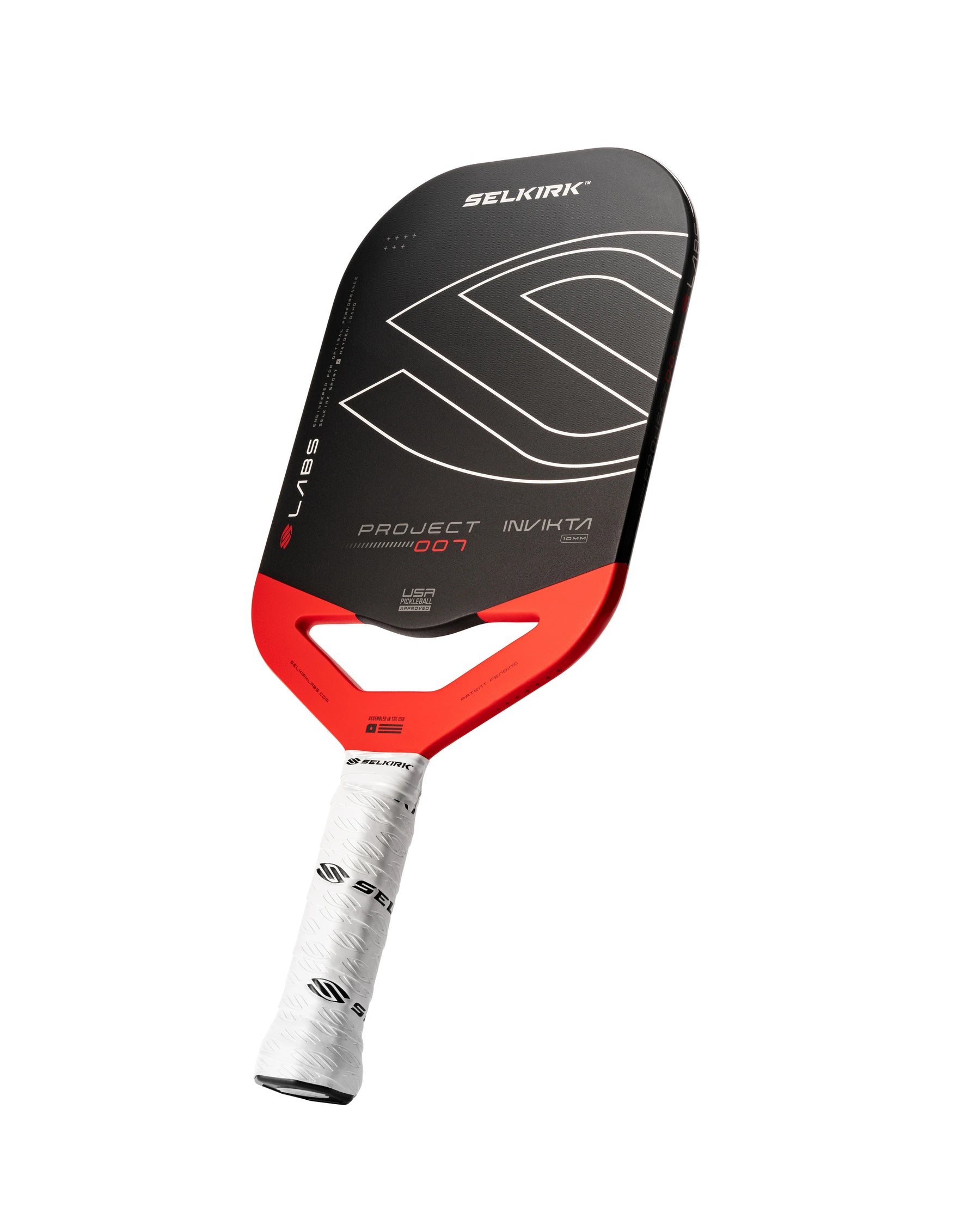 Selkirk LABS Project 007 10mm Pickleball Paddle & Soft Case Pickleball Paddles 