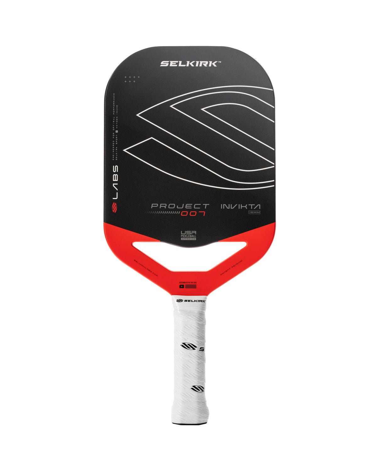 Selkirk LABS Project 007 10mm Pickleball Paddle & Soft Case Pickleball Paddles 