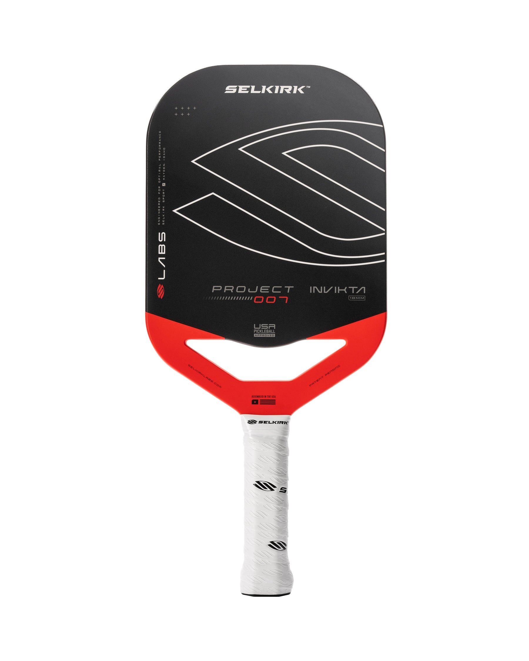 Selkirk LABS Project 007 10mm Pickleball Paddle & Soft Case Pickleball Paddles 