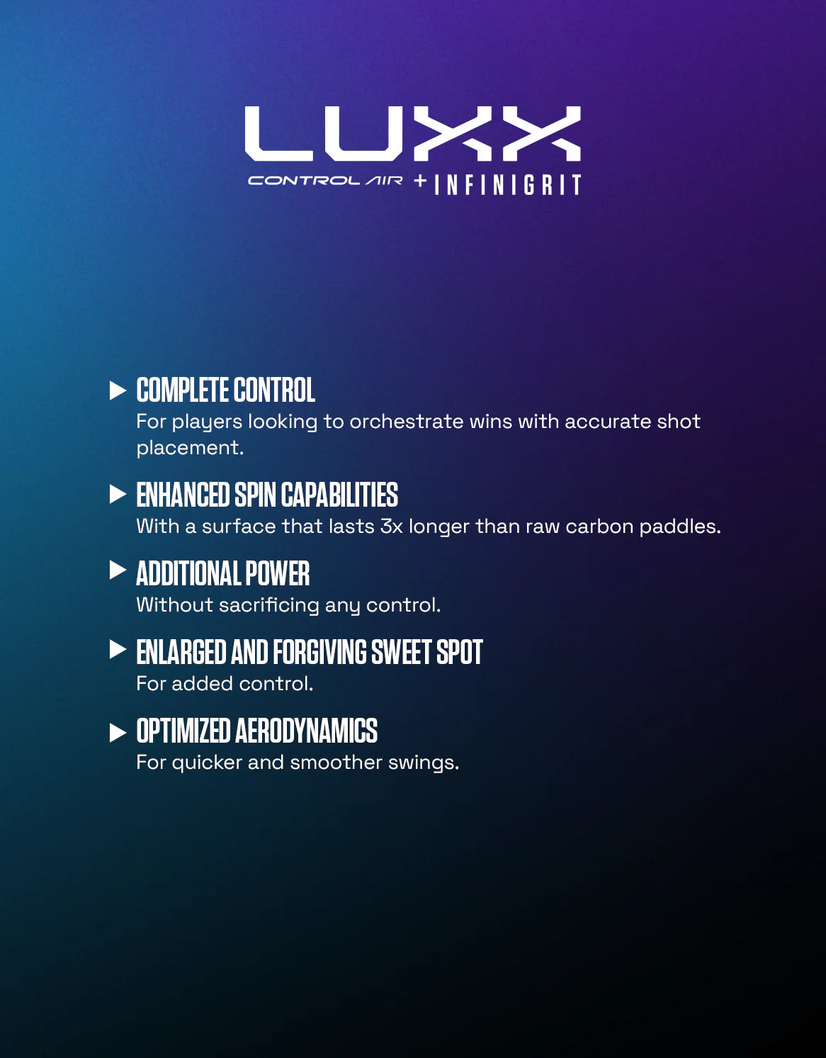 Selkirk LUXX Control Air with InfiniGrit Invikta Pickleball Paddle Pickleball Paddles 