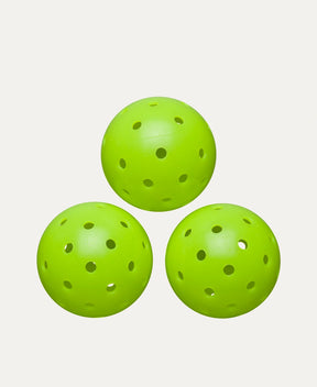 Wilson Max 40 Outdoor Ball - 3 Pack Pickleballs 