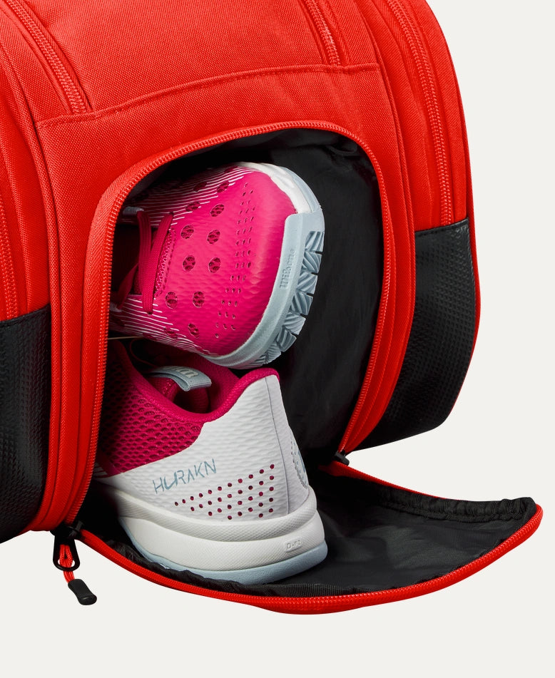 Wilson Padel Tour Bag - Red Padel Bags 
