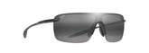 Maui Jim Palulu Sunglasses - Matte Black Sunglasses 