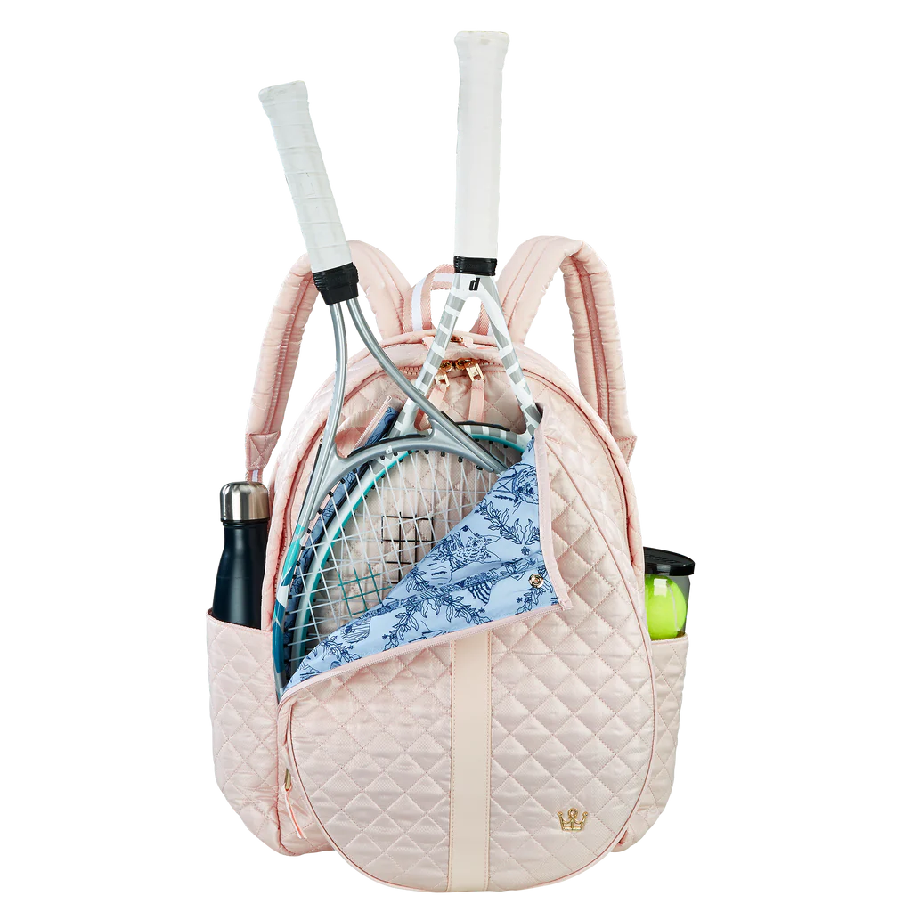Oliver Thomas Wing Woman Tennis Backpack - Petal Pink Tennis Bags 