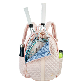 Oliver Thomas Wing Woman Tennis Backpack - Petal Pink Tennis Bags 