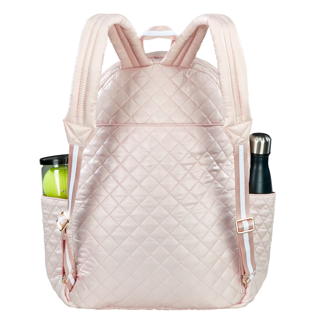 Oliver Thomas Wing Woman Tennis Backpack - Petal Pink Tennis Bags 