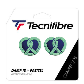 Tecnifibre Pretzel Dampener ID - 2 Pack Tennis Racquet Dampeners 