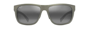 Maui Jim Puakea Sunglasses - Matte Greyish-Green Sunglasses 