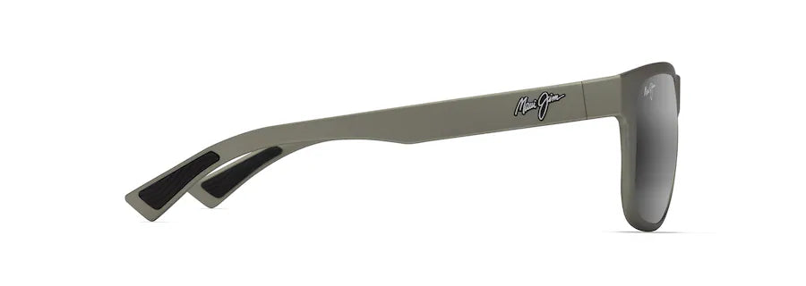 Maui Jim Puakea Sunglasses - Matte Greyish-Green Sunglasses 