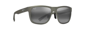 Maui Jim Puakea Sunglasses - Matte Greyish-Green Sunglasses 