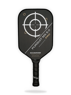 Engage Pursuit Pro MX 6.0 Raw T700 Carbon Fiber Pickleball Paddle Pickleball Paddles 
