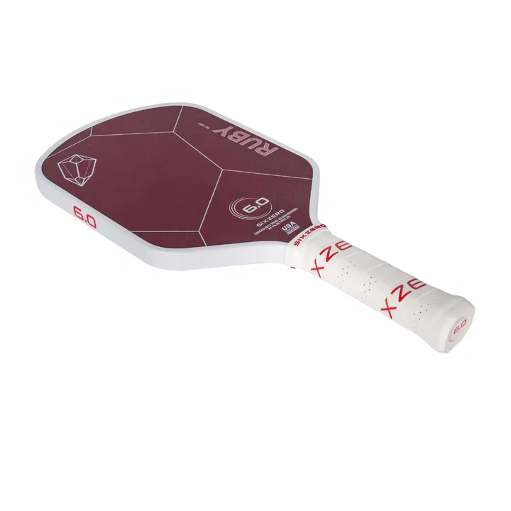 Six Zero Ruby 16mm Pickleball Paddle Pickleball Paddles 