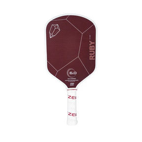 Six Zero Ruby 16mm Pickleball Paddle Pickleball Paddles 