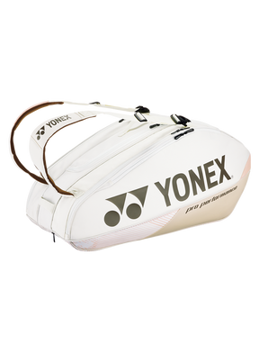 Yonex Pro Racquet Bag 9 Pack (2024) Tennis Bag - Sand Beige