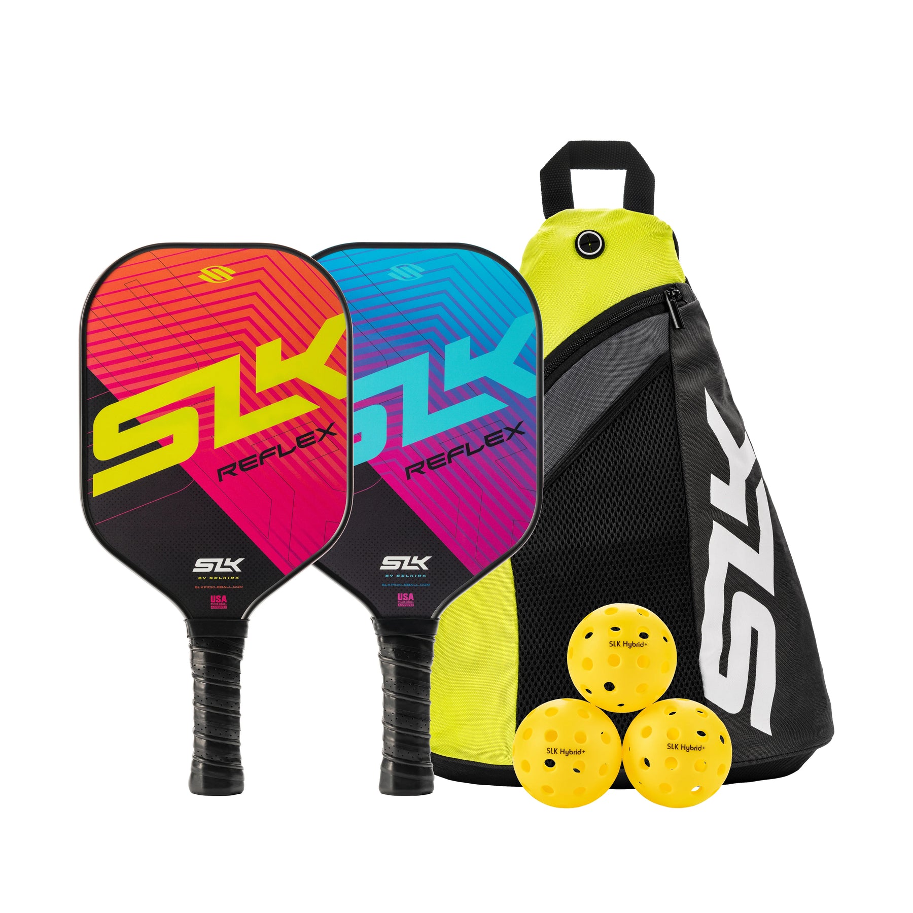 SLK By Selkirk Reflex Pickleball Bundle Pickleball Paddles 