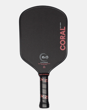 Six.Zero Coral Pickleball Paddle Pickleball Paddles 
