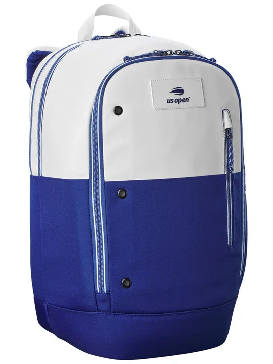Wilson US OPEN 2023 Tour Backpack White/Navy Tennis Bags 