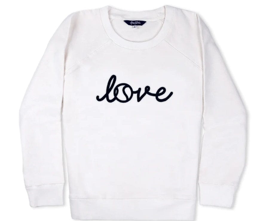 Women's Ame & Lulu Stitched Tennis Sweatshirt Women's Clothing 