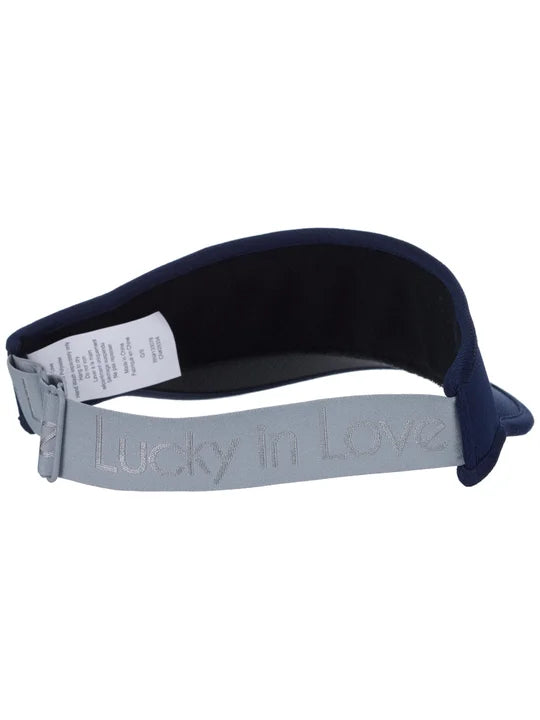 Women's Lucky in Love Stretch Visor Hats 