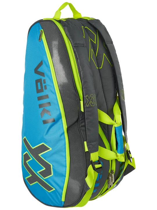 Volkl Tour Combi Bag - Blue/Yellow Tennis Bags 