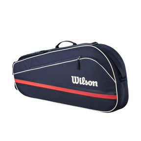 Wilson Team 3 Pack Racket Bag 2025 - Navy Tennis Bags 