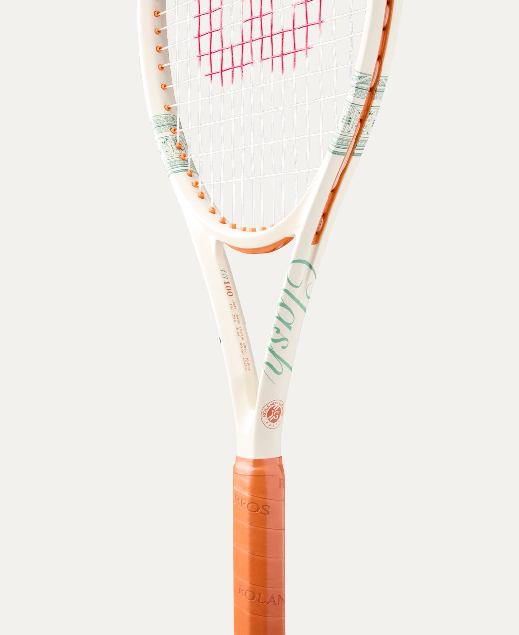 Wilson Clash 100 V3 Roland-Garros 2026 Tennis Raquet Adult Tennis Racquets 