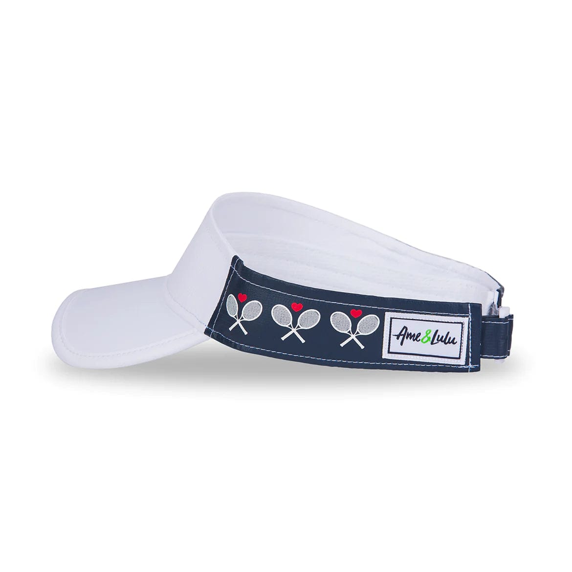 Ame & LuLu Head In The Game Tennis Visor Hats 