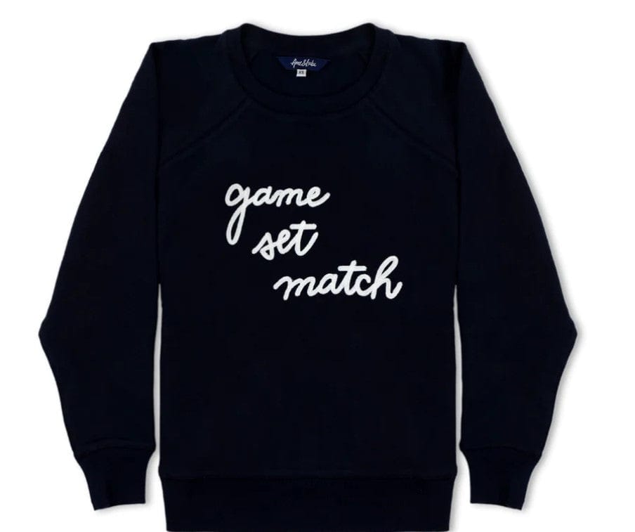 Women's Ame & Lulu Stitched Tennis Sweatshirt Women's Clothing 
