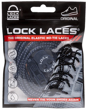 Lock Laces- The Original Elastic No-Tie Laces Shoe Laces 