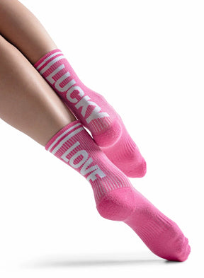 Women's Lucky in Love Crew Socks Socks 