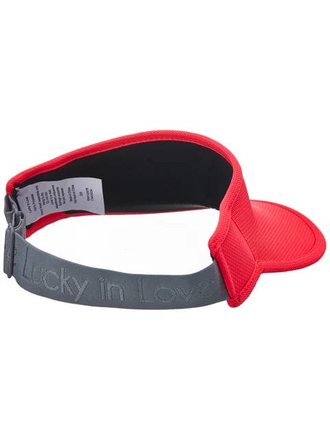 Women's Lucky in Love Stretch Visor Hats 