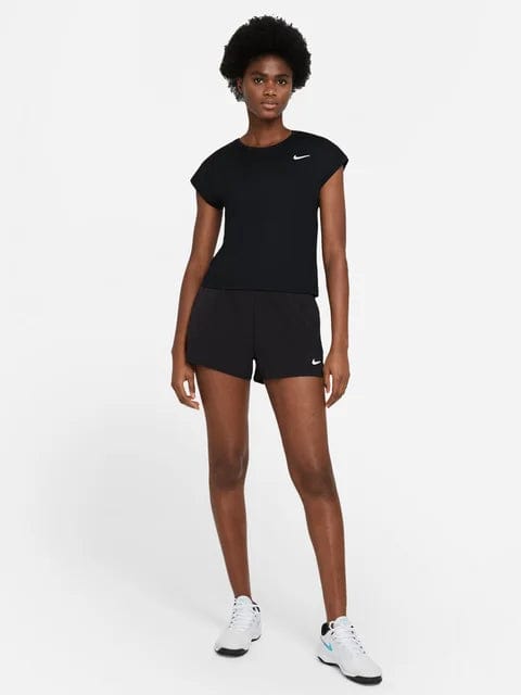 Women's Nike Court Victory Short-Sleeve Tennis Top Women's Clothing 