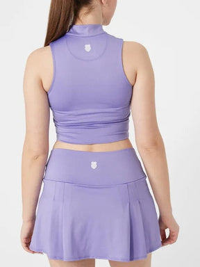 Women's K Swiss Long Game Crop Tennis Tank Top Women's Clothing 