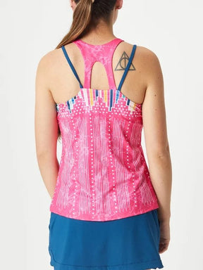 Women's Lucky in Love Pretty in Pink Bralette Tank Women's Clothing 