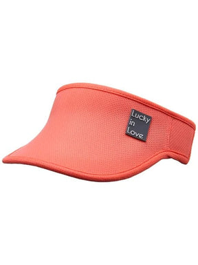 Women's Lucky in Love Stretch Visor Hats 