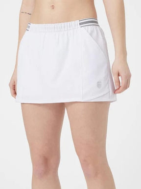 Women's K Swiss Woven Tennis Skirt-12.5" Women's Clothing 