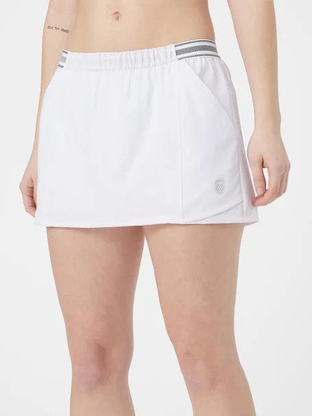 Women's K Swiss Woven Tennis Skirt-12.5" Women's Clothing 