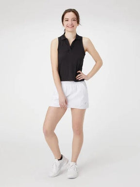 Women's K Swiss Core Sleeveless Rib Tennis Polo Women's Clothing 