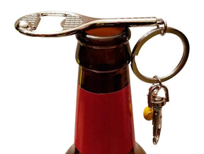 Tennis Happies Racquet Bottle Opener Keychain Keychains 