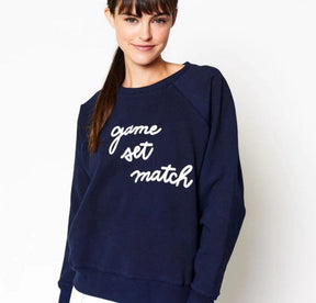 Women's Ame & Lulu Stitched Tennis Sweatshirt Women's Clothing 