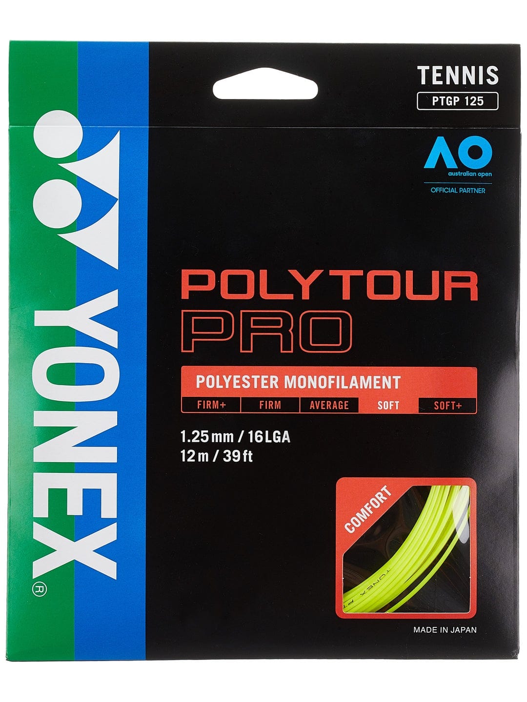 Yonex Polytour Pro Tennis String - Set Tennis Strings 
