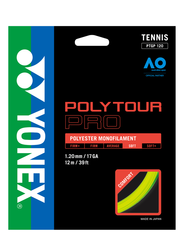 Yonex Polytour Pro Tennis String - Set Tennis Strings 