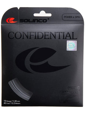 Solinco Confidential Tennis String - Set Tennis Strings 