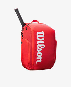 Wilson Super Tour Tennis Backpack - Red Tennis Bags 