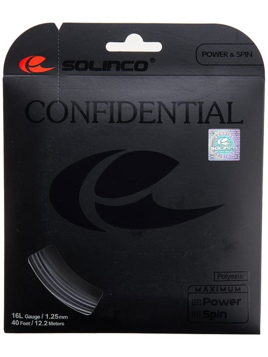 Solinco Confidential Tennis String - Set Tennis Strings 