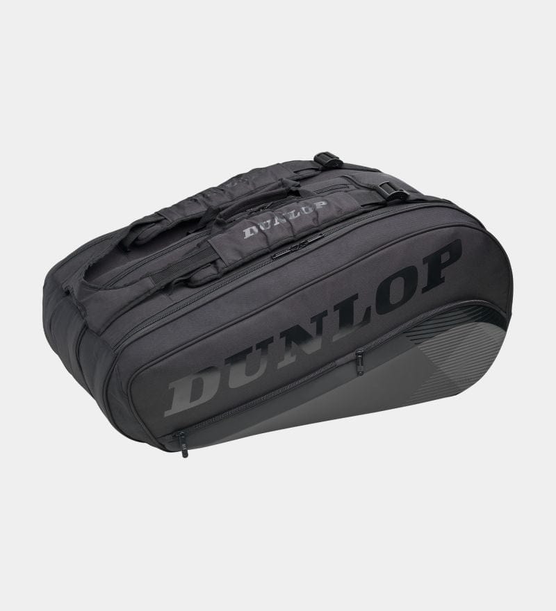Dunlop Team 8 Racquet Thermo Tennis Bag - Black Tennis Bags 