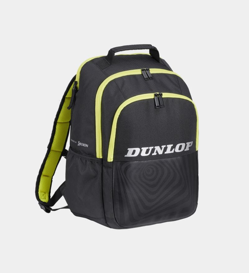 Dunlop SX Performance Backpack - Black/Yellow Tennis Bags 
